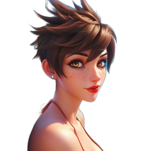 face, staff, crown, dress transparent PNG cut-out
