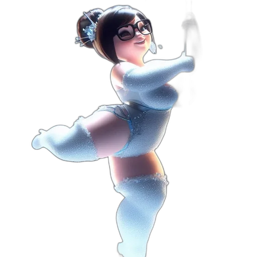 dress, staff, concept art, comic book art transparent PNG cut-out