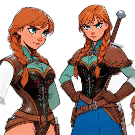 concept art, fantasy art, comic book art, cartoon transparent PNG cut-out
