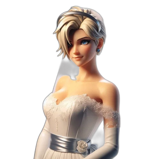 dress, crown, jewelry, face transparent PNG cut-out