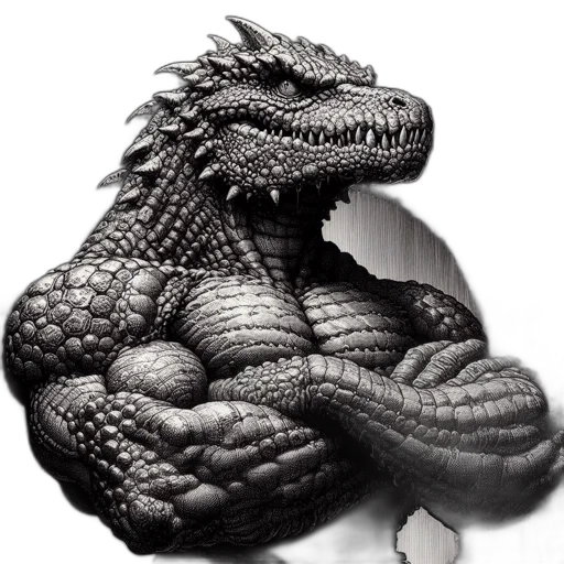 dragon, creature, animal, food transparent PNG cut-out