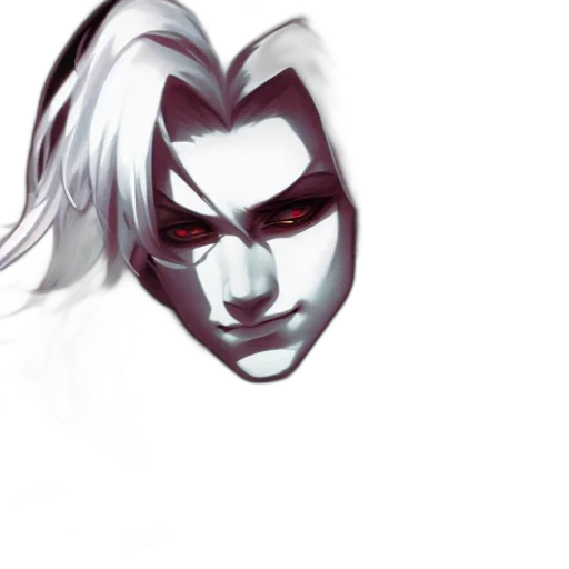 mask, face, creature, concept art transparent PNG cut-out