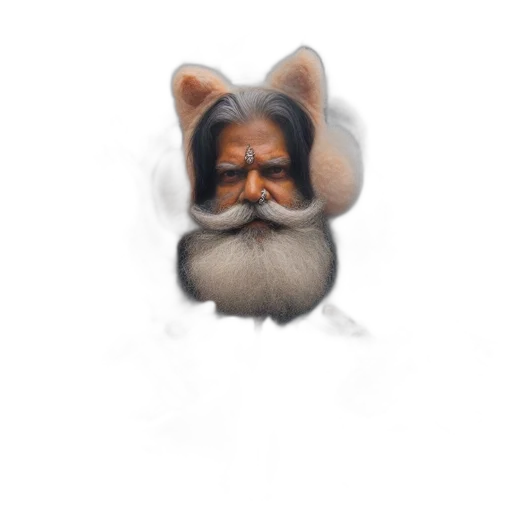animal, face, mask, creature transparent PNG cut-out