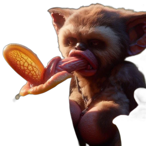 creature, animal, food, staff transparent PNG cut-out