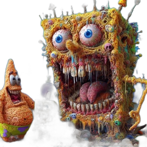 food, creature, robot, mask transparent PNG cut-out