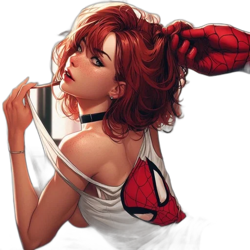 dress, comic book art, concept art, fantasy art transparent PNG cut-out