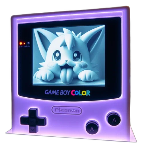dragon, robot, animal, vaporwave transparent PNG cut-out
