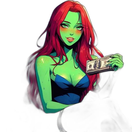 comic book art, concept art, fantasy art, cartoon transparent PNG cut-out