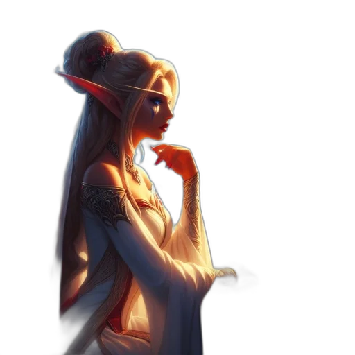 staff, dress, hat, sword transparent PNG cut-out