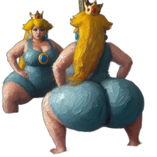 crown, dress, concept art, 3d render transparent PNG cut-out