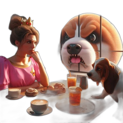 food, animal, concept art, photorealistic transparent PNG cut-out