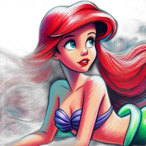 fantasy art, cartoon, watercolor, comic book art transparent PNG cut-out