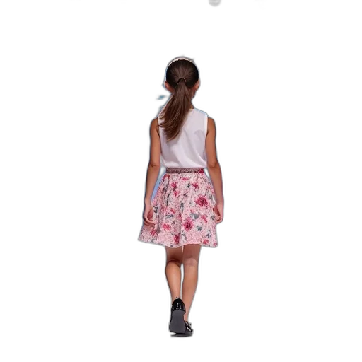 dress, shoes, staff, robot transparent PNG cut-out