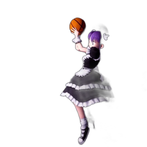 dress, hair, crown, staff transparent PNG cut-out