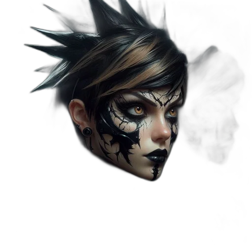 mask, face, dragon, creature transparent PNG cut-out