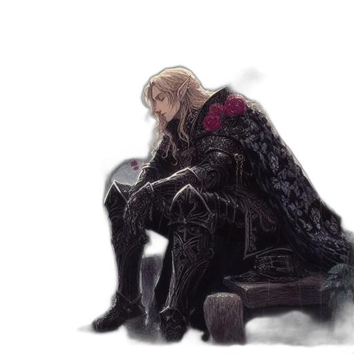sword, weapon, crown, jacket transparent PNG cut-out