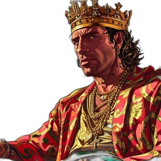crown, photorealistic, concept art, alexander transparent PNG cut-out