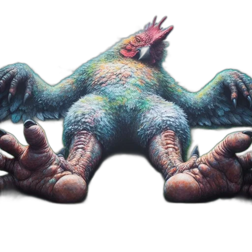 creature, animal, dragon, shoes transparent PNG cut-out