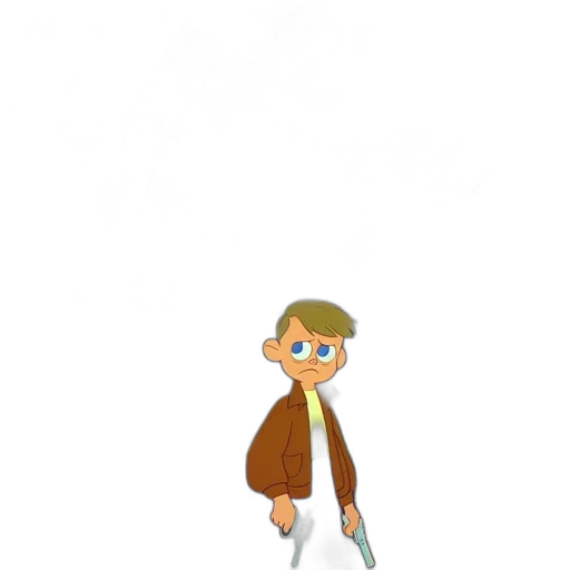 staff, jacket, creature, animal transparent PNG cut-out