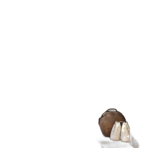 shoes, food, hair, staff transparent PNG cut-out