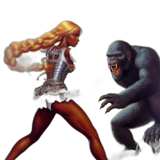 creature, concept art, fantasy art, pixel art transparent PNG cut-out