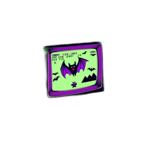 dragon, creature, pixel art, vaporwave transparent PNG cut-out