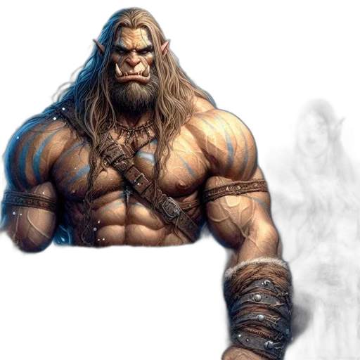 concept art, fantasy art, photorealistic, comic book art transparent PNG cut-out