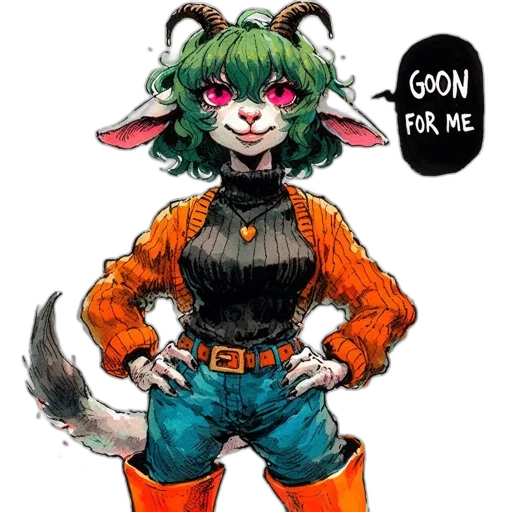 animal, creature, staff, concept art transparent PNG cut-out