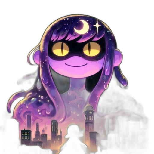 mask, staff, cyberpunk, concept art transparent PNG cut-out