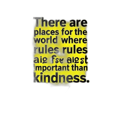 yellow, poster, black, border transparent PNG cut-out