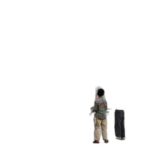 staff, robot, jacket, weapon transparent PNG cut-out