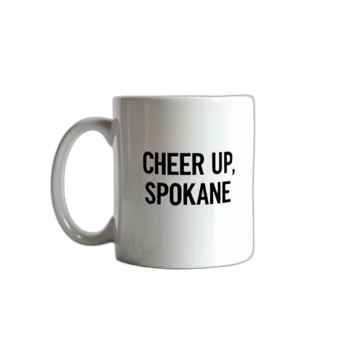 white, coffee, mug, phrase transparent PNG cut-out