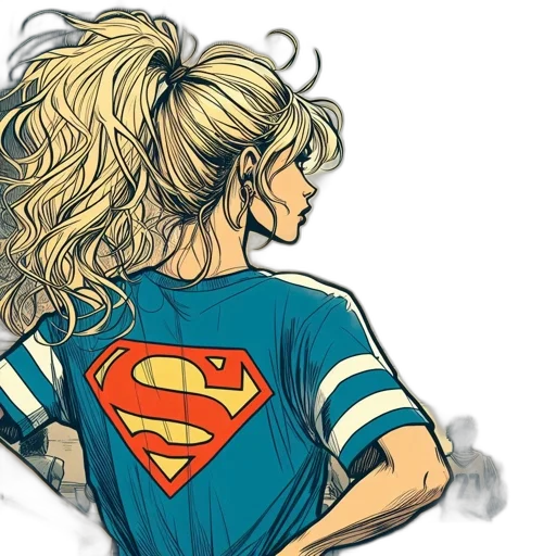 comic book art, cartoon, concept art, watercolor transparent PNG cut-out