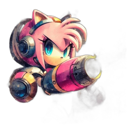 weapon, robot, staff, dragon transparent PNG cut-out
