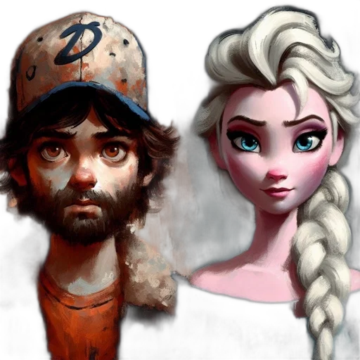 fantasy art, concept art, comic book art, cartoon transparent PNG cut-out