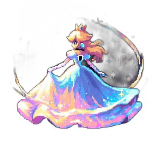 dress, staff, crown, dragon transparent PNG cut-out