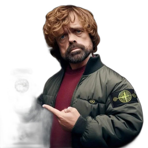 jacket, concept art, photorealistic, older transparent PNG cut-out