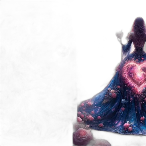 dress, jewelry, concept art, fantasy art transparent PNG cut-out