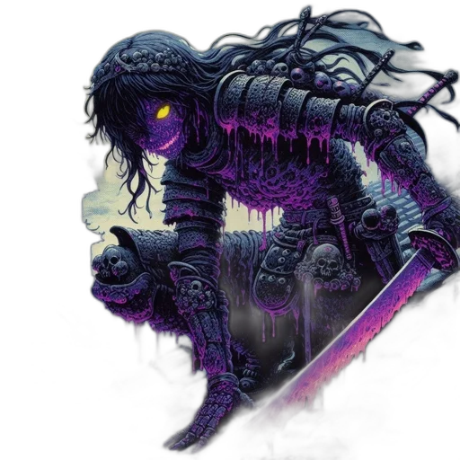creature, sword, dragon, weapon transparent PNG cut-out