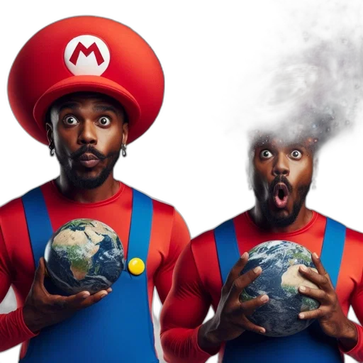 concept art, two, men, dressed transparent PNG cut-out