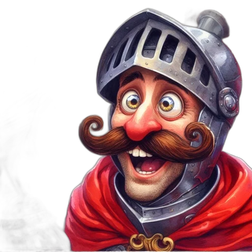 face, mask, staff, crown transparent PNG cut-out