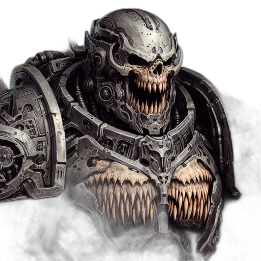 mask, face, robot, creature transparent PNG cut-out