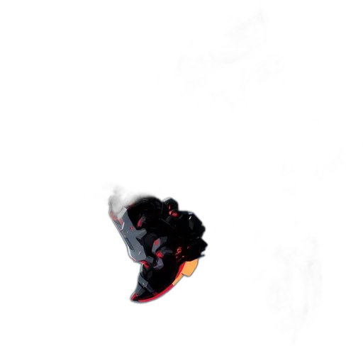 shoes, mask, dragon, weapon transparent PNG cut-out