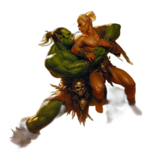 dragon, staff, weapon, creature transparent PNG cut-out