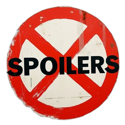 word, spoilers, crossed, red transparent PNG cut-out