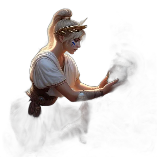 staff, dragon, mask, creature transparent PNG cut-out