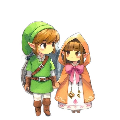 dress, staff, mask, hat transparent PNG cut-out