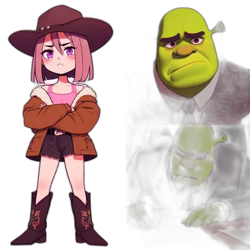creature, hat, concept art, anime transparent PNG cut-out