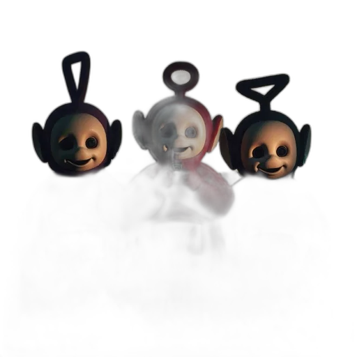 mask, staff, jewelry, 3d render transparent PNG cut-out