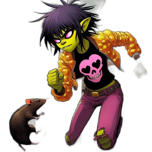 concept art, comic book art, cartoon, pixel art transparent PNG cut-out